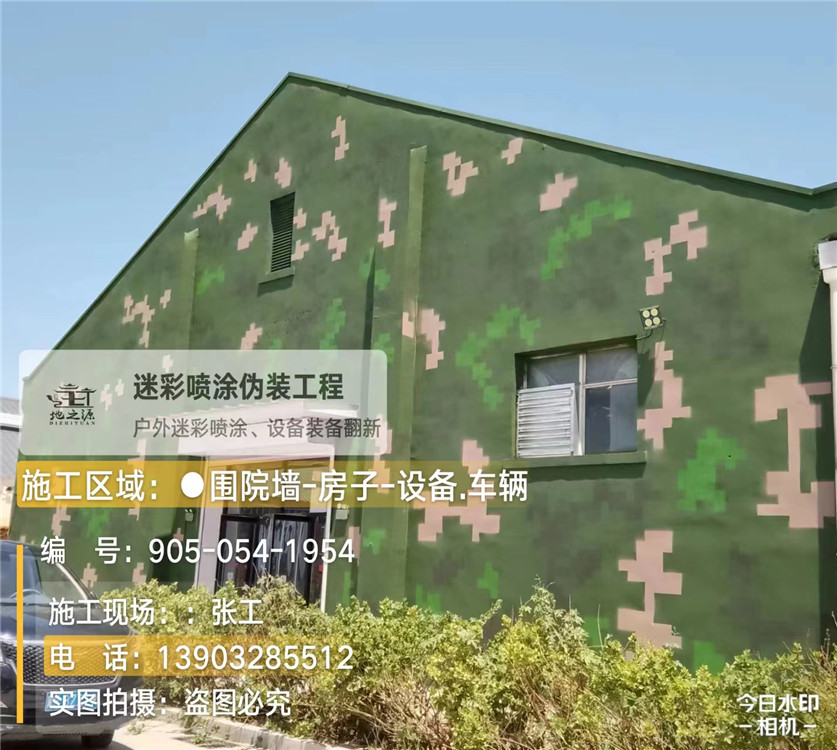 黔江外墙数码迷彩漆施工报价清单（100㎡标准墙面测算）